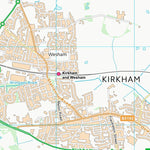 UK Topographic Maps Fylde District (B) (SD43) digital map