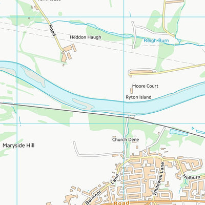 UK Topographic Maps Gateshead District (B) (NZ16) digital map