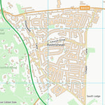 UK Topographic Maps Gedling District (B) (SK55) digital map