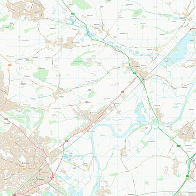 UK Topographic Maps Gedling District (B) (SK64) digital map
