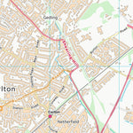 UK Topographic Maps Gedling District (B) (SK64) digital map