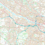 UK Topographic Maps Glasgow City (NS56) digital map
