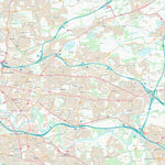 UK Topographic Maps Glasgow City (NS66) digital map