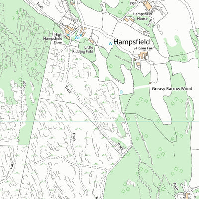UK Topographic Maps Grange and Cartmel Ward 1 (1:10,000) digital map