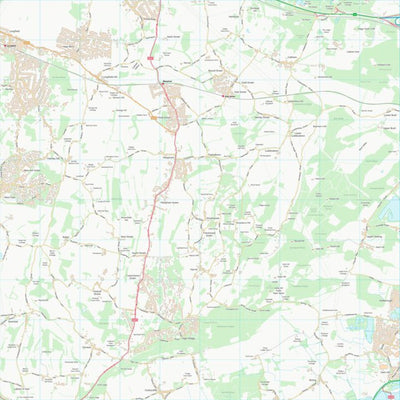 UK Topographic Maps Gravesham District (B) (TQ66) digital map