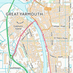 UK Topographic Maps Great Yarmouth District (B) (TG50) digital map