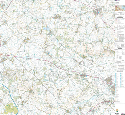 UK Topographic Maps Grendon Underwood Ward 1 (1:25,000) digital map