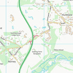 UK Topographic Maps Guildford District (B) (SU94) digital map