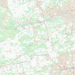 UK Topographic Maps Guildford District (B) (SU95) digital map