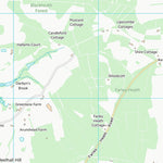 UK Topographic Maps Guildford District (B) (TQ04) digital map