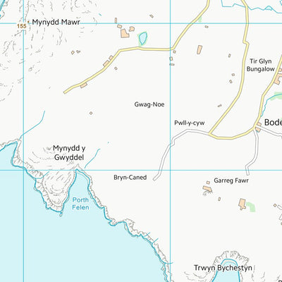 UK Topographic Maps Gwynedd - Gwynedd (SH12) digital map