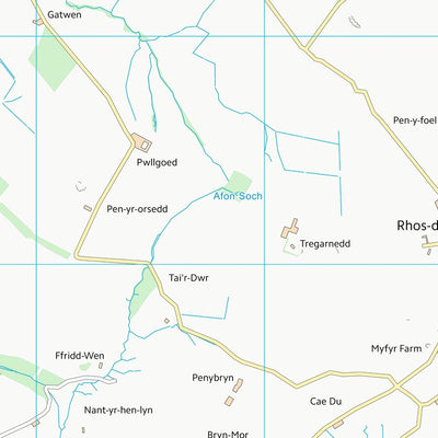 UK Topographic Maps Gwynedd - Gwynedd (SH23) digital map