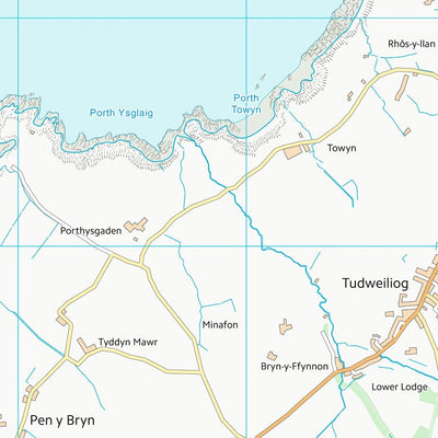 UK Topographic Maps Gwynedd - Gwynedd (SH23) digital map