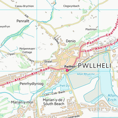 UK Topographic Maps Gwynedd - Gwynedd (SH33) digital map