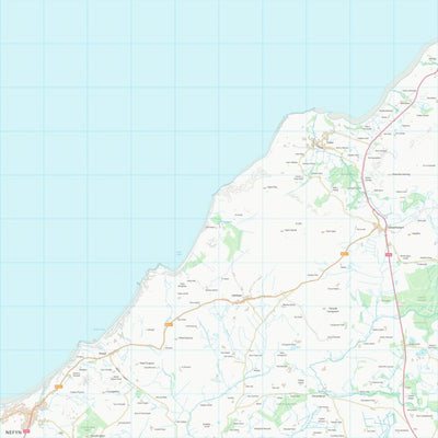 UK Topographic Maps Gwynedd - Gwynedd (SH34) digital map