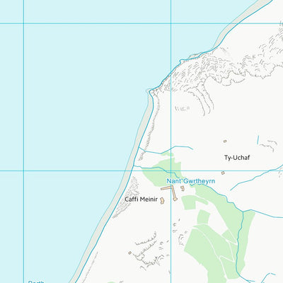 UK Topographic Maps Gwynedd - Gwynedd (SH34) digital map