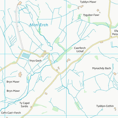 UK Topographic Maps Gwynedd - Gwynedd (SH44) digital map