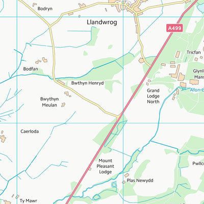 UK Topographic Maps Gwynedd - Gwynedd (SH45) digital map