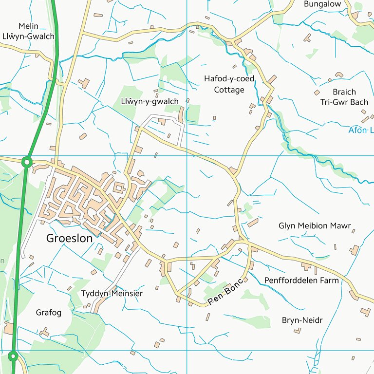 Gwynedd - Gwynedd (SH45) Map by UK Topographic Maps | Avenza Maps