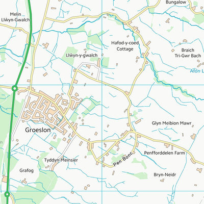 UK Topographic Maps Gwynedd - Gwynedd (SH45) digital map