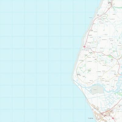 UK Topographic Maps Gwynedd - Gwynedd (SH50) digital map