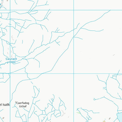 UK Topographic Maps Gwynedd - Gwynedd (SH54) digital map