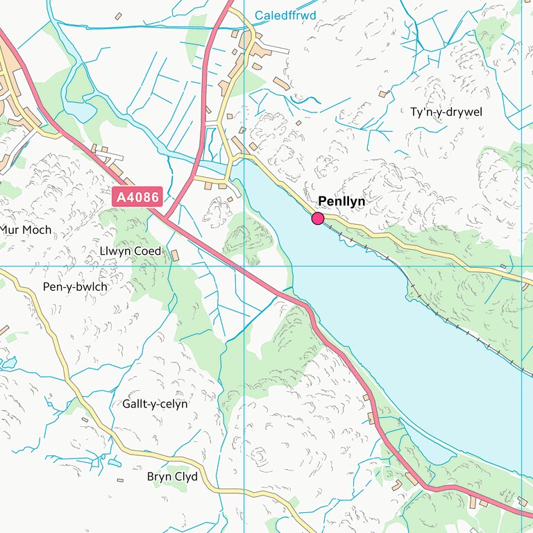 Gwynedd - Gwynedd (SH56) Map by UK Topographic Maps | Avenza Maps