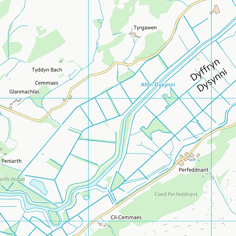 Gwynedd - Gwynedd (SH60) Map by UK Topographic Maps | Avenza Maps