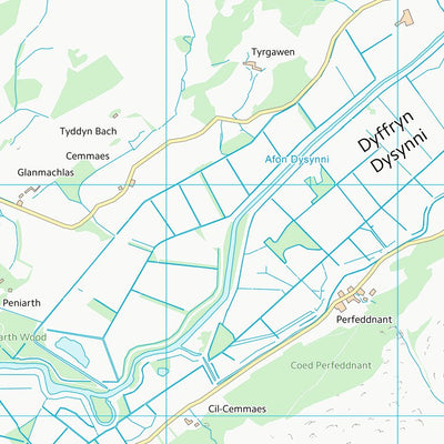 UK Topographic Maps Gwynedd - Gwynedd (SH60) digital map