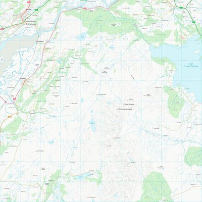 UK Topographic Maps Gwynedd - Gwynedd (SH63) digital map