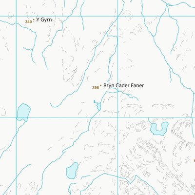 UK Topographic Maps Gwynedd - Gwynedd (SH63) digital map