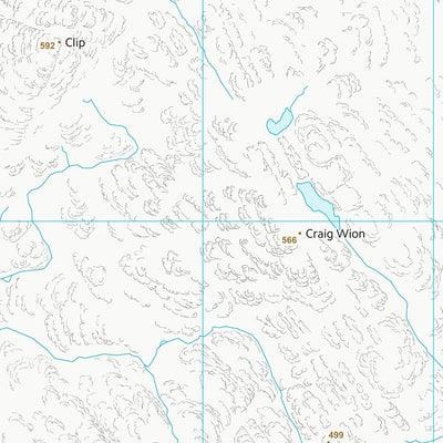 UK Topographic Maps Gwynedd - Gwynedd (SH63) digital map