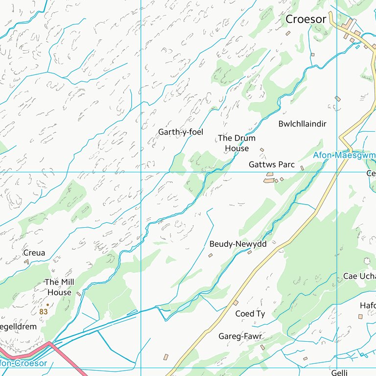 Gwynedd - Gwynedd (SH64) Map by UK Topographic Maps | Avenza Maps