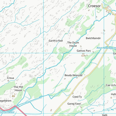 UK Topographic Maps Gwynedd - Gwynedd (SH64) digital map