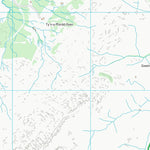 UK Topographic Maps Gwynedd - Gwynedd (SH71) digital map