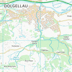 UK Topographic Maps Gwynedd - Gwynedd (SH71) digital map