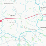 UK Topographic Maps Gwynedd - Gwynedd (SH73) digital map