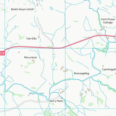 UK Topographic Maps Gwynedd - Gwynedd (SH73) digital map