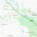 UK Topographic Maps Gwynedd - Gwynedd (SH81) digital map