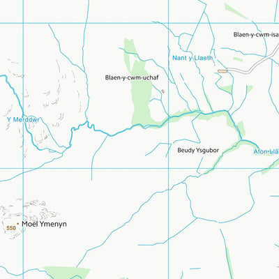 UK Topographic Maps Gwynedd - Gwynedd (SH83) digital map