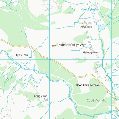 UK Topographic Maps Gwynedd - Gwynedd (SH83) digital map