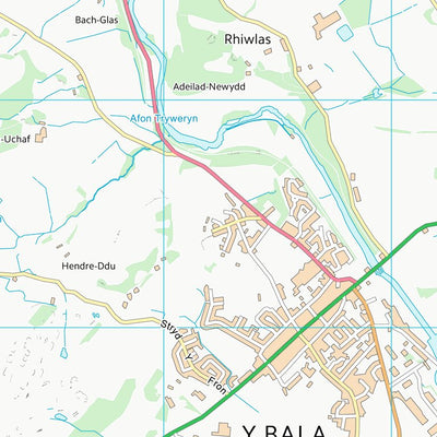 UK Topographic Maps Gwynedd - Gwynedd (SH93) digital map