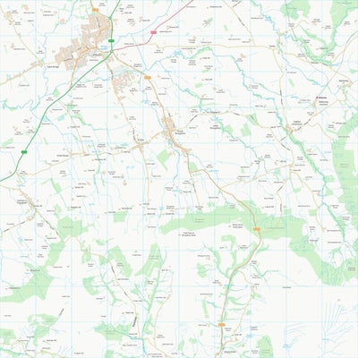 UK Topographic Maps Hambleton District (NZ50) digital map
