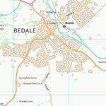 UK Topographic Maps Hambleton District (SE28) digital map