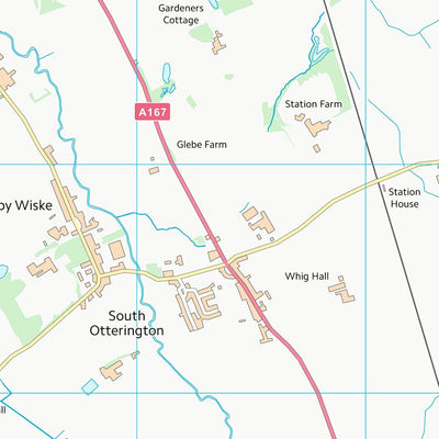 UK Topographic Maps Hambleton District (SE38) digital map