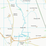 UK Topographic Maps Hambleton District (SE39) digital map