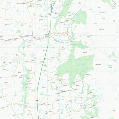 UK Topographic Maps Hambleton District (SE49) digital map