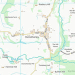 UK Topographic Maps Hambleton District (SE49) digital map