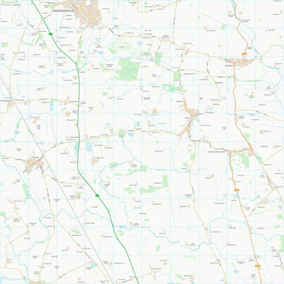 UK Topographic Maps Hambleton District (SE56) digital map