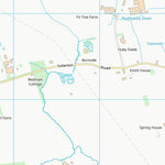 UK Topographic Maps Hambleton District (SE56) digital map